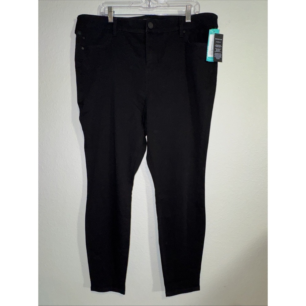 Liverpool Los Angeles Women's Black Jeans Size 18W Abby High Rise Skinny NWT